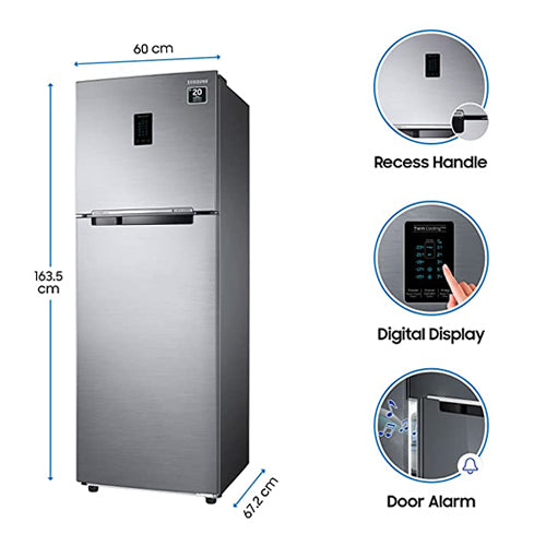 Samsung 345L 3 Star Inverter Twin cooling Frost Free Double Door